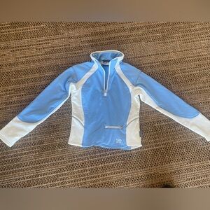 Size girls Small like new blue and white Obermeyer top